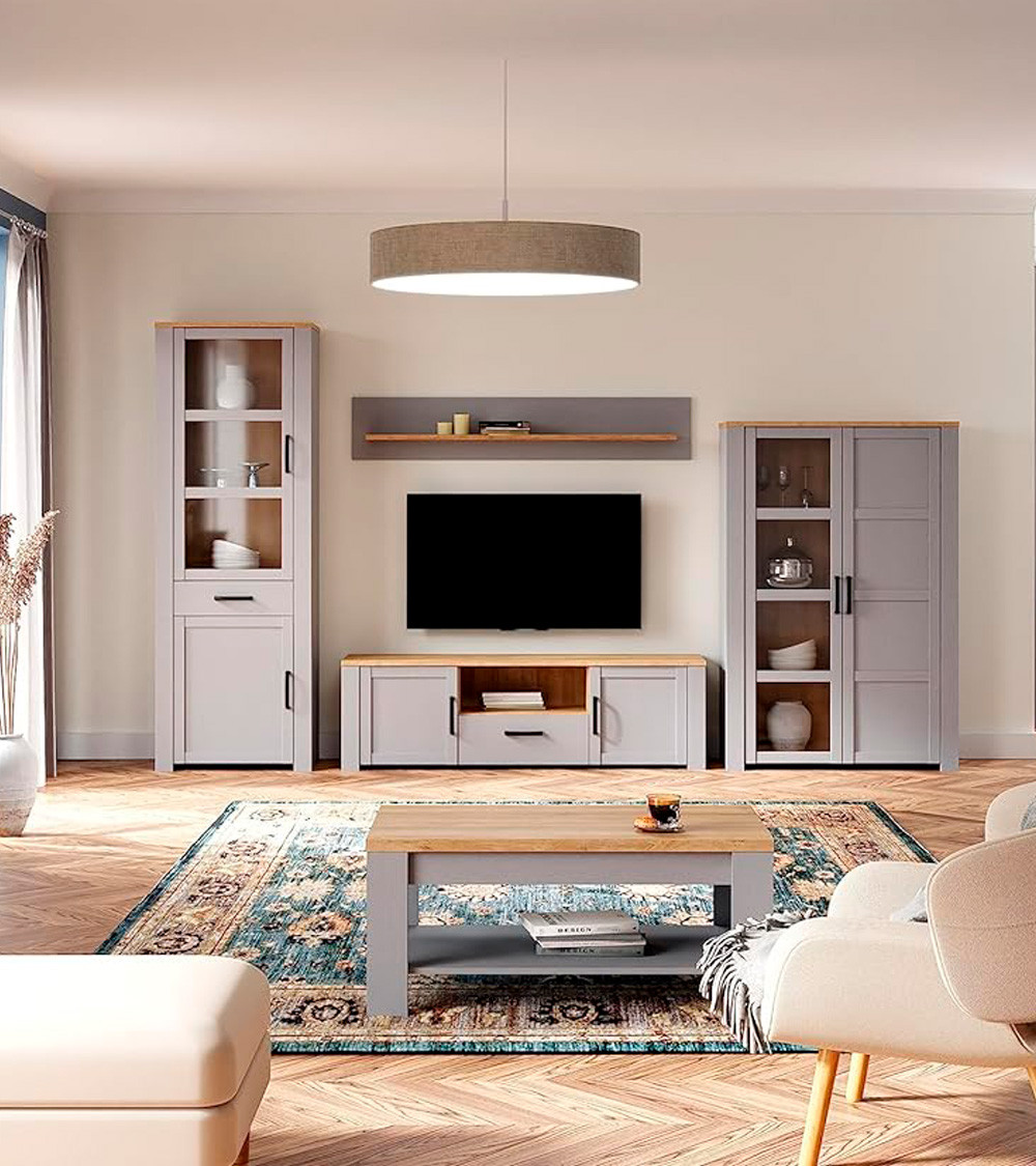 Vitrina alta 1 puerta ODIN