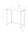 Mesa escritorio plegable LEIRE - Mesa de trabajo