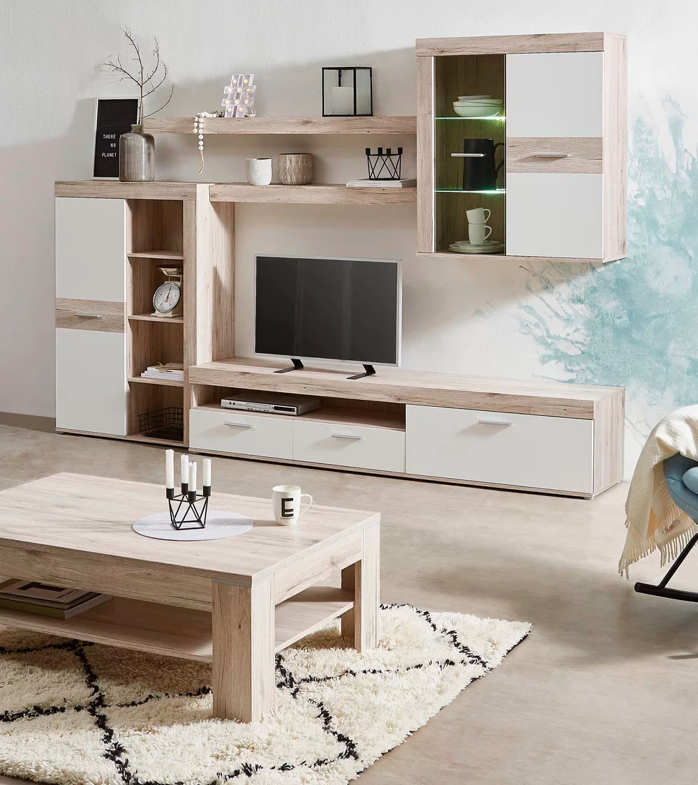 Mesa de centro con revistero KEVIN