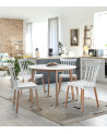 Pack 4 sillas comedor NAOMI