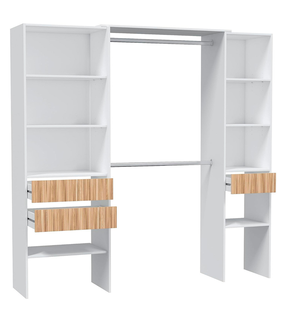 Armario vestidor abierto de 190 cm EDITH