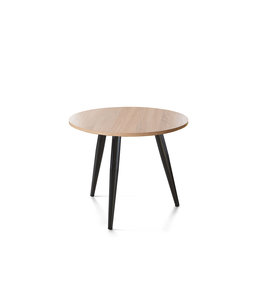 Set 2 mesitas auxiliares redondas DANDI