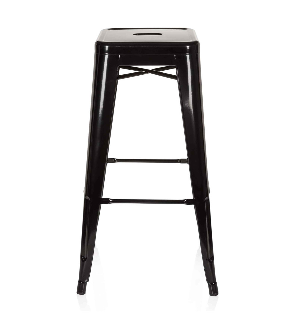 Taburetes metálicos industrial pack de 4 unidades