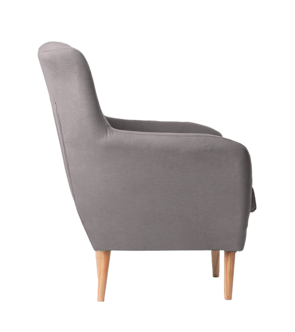 Butaca nórdica tapizada WENDY