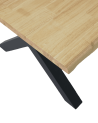 Mesa comedor Ciudadela de madera natural maciza