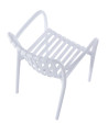 Silla Serena pack de 4 sillas con brazos de polipropileno