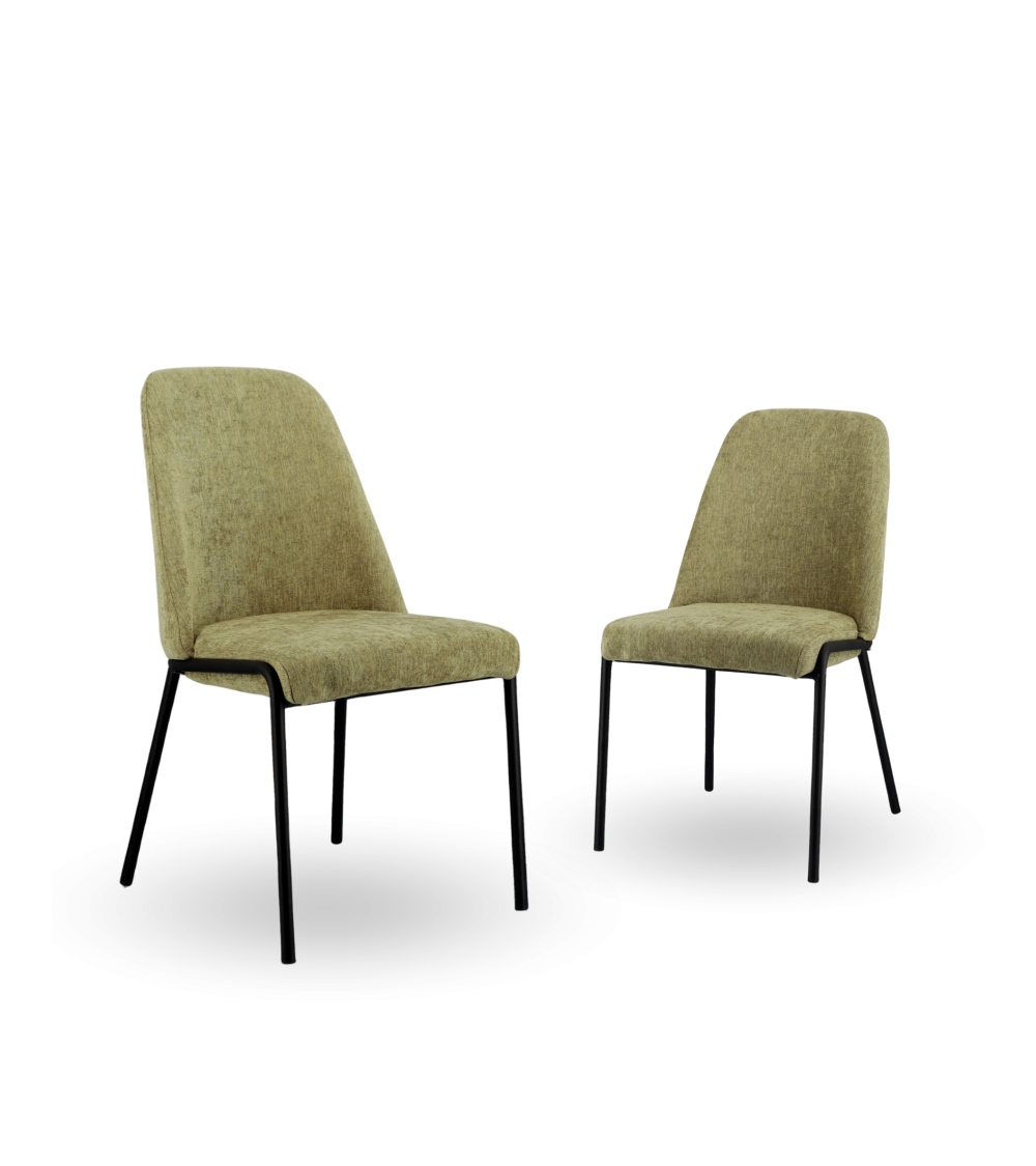 Pack de 2 sillas de comedor Dango