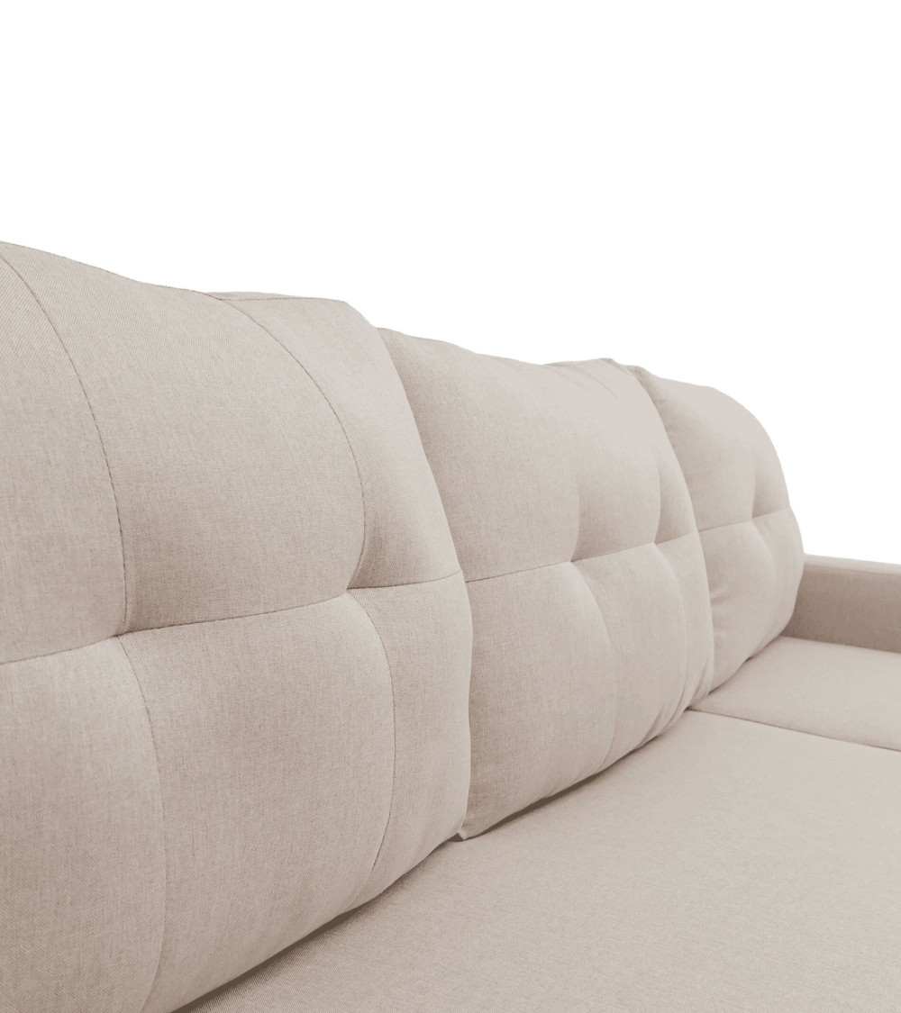 Sofá Chaise Longue Clony II – 3 plazas convertible en cama