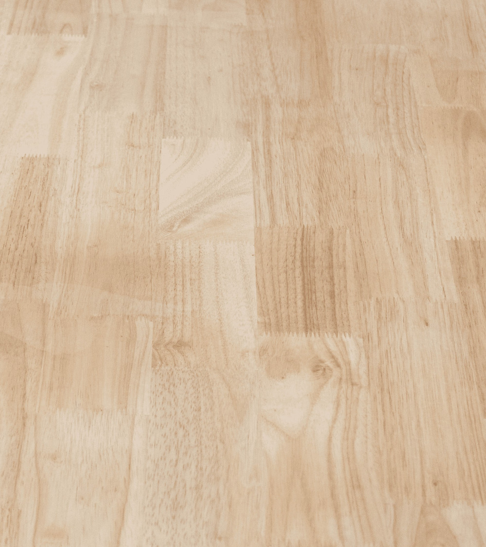 Mesa de comedor patas en U en Roble Macizo