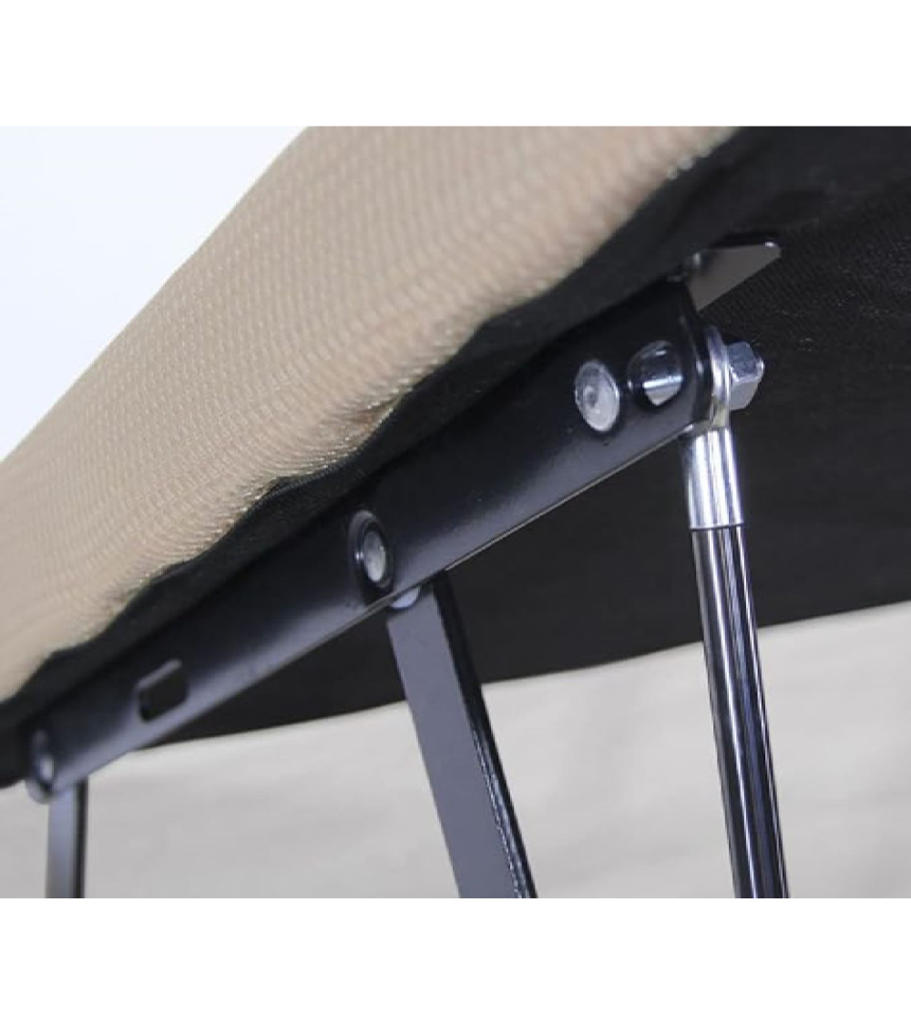 Canapé abatible ATENEA con tapa tapizada