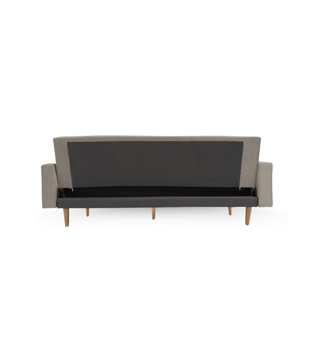 Sofá cama terciopelo antimanchas GREEN