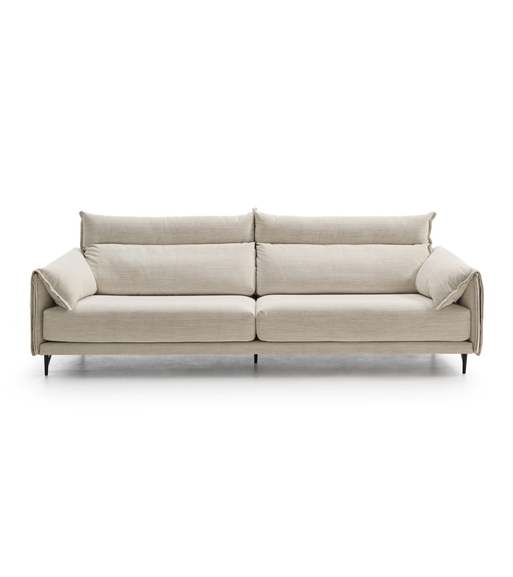 Sofá LINE con pata alta, diseño minimalista y confort superior