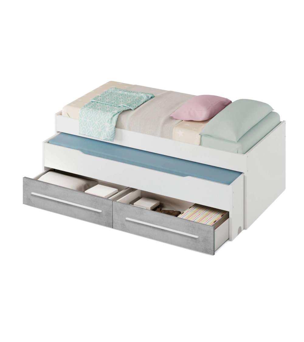 Cama Nido India - Funcionalidad y estilo para habitaciones juveniles