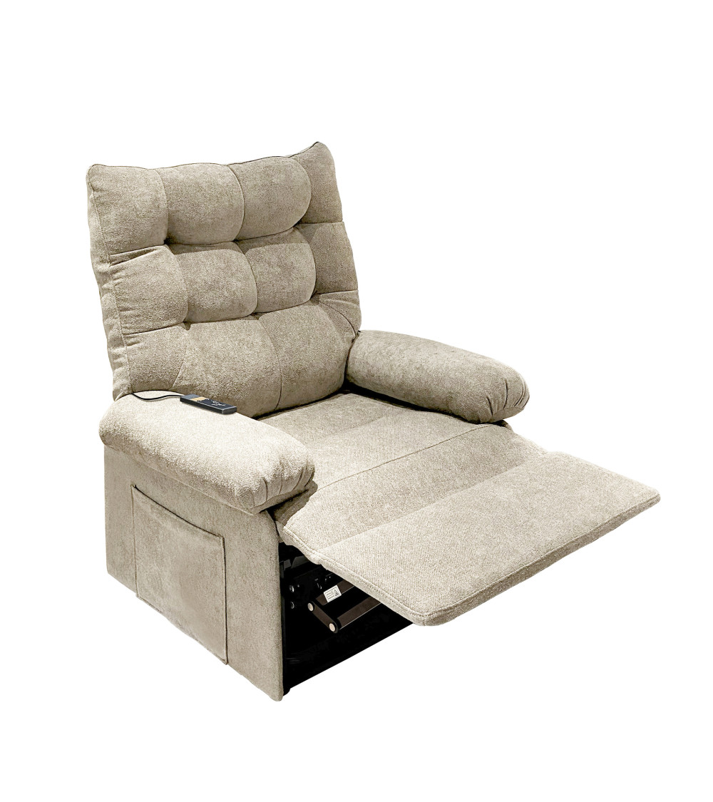 Sillón relax Majo – Confort con sistema elevador y ajuste independiente