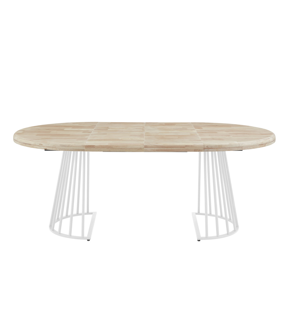 Mesa de comedor redonda extensible Jail – Diseño moderno y práctico