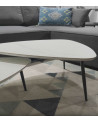 Mesa de centro Island – Juego de 2 mesas nido con acabado cerámico