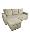 Sofá Chaise Longue Clony II – 3 plazas convertible en cama