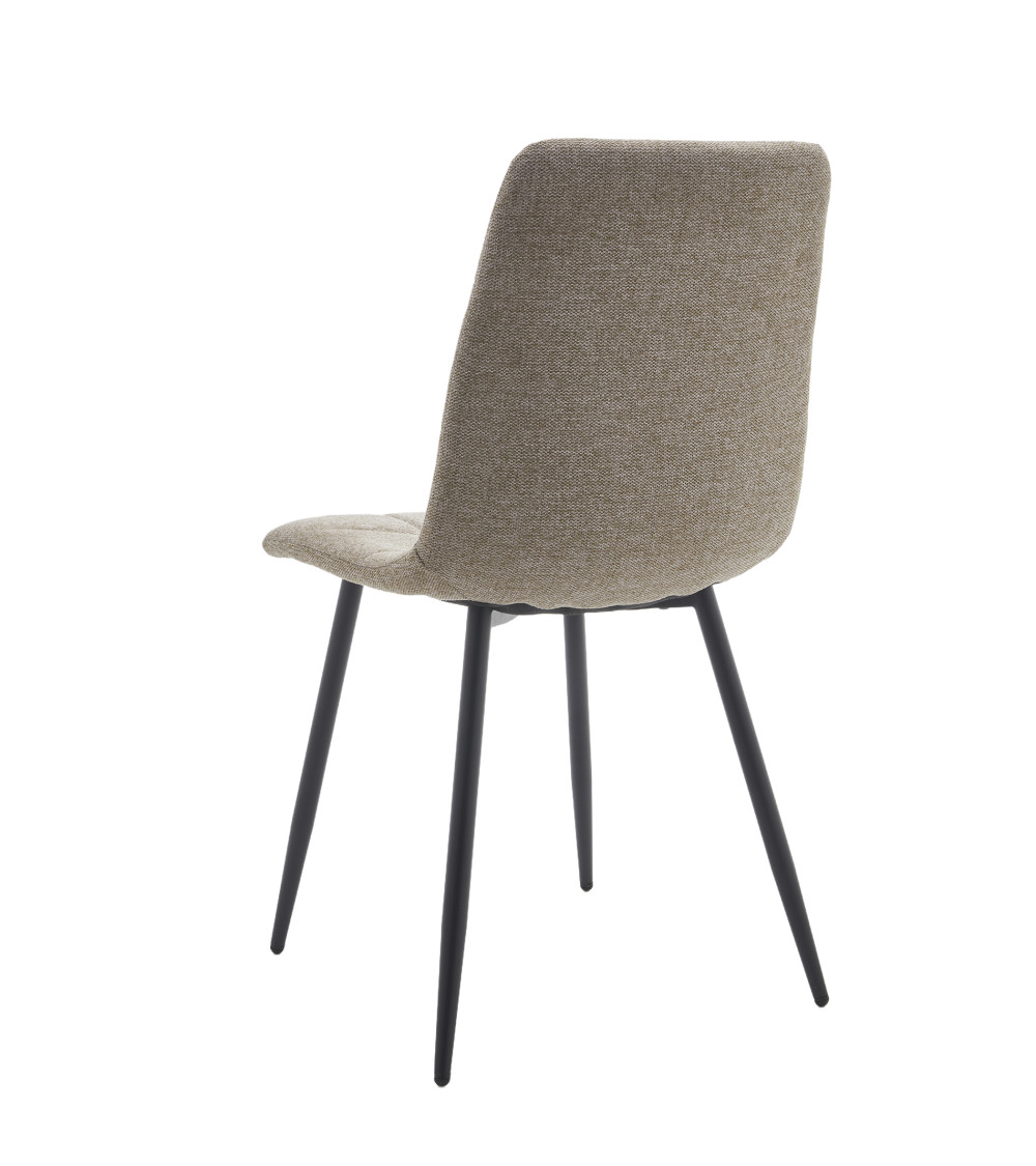 Pack de 4 sillas de comedor de terciopelo ASTRID