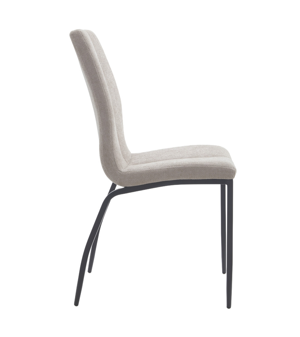 Pack 4 sillas tapizadas INGRID