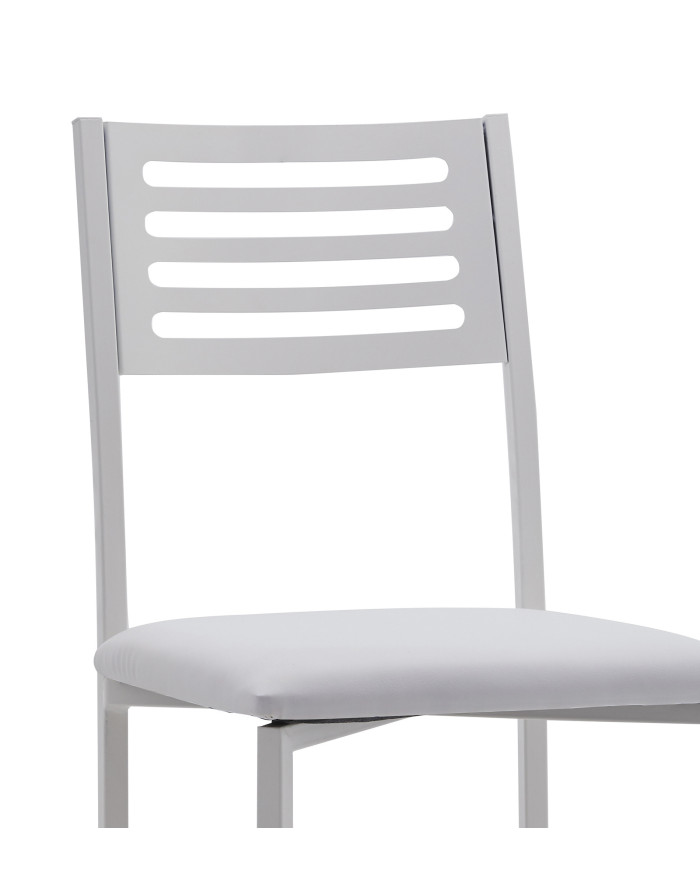 Pack 4 sillas Jul – Sillas de cocina tapizadas en PVC