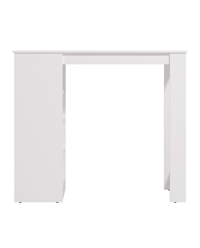 Mesa alta Valen – Mesa de cocina con estantería integrada