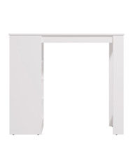 Mesa alta Valen – Mesa de cocina con estantería integrada