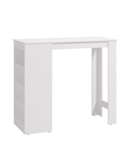 Mesa alta Valen – Mesa de cocina con estantería integrada Mesa alta Valen – Mesa de cocina con estantería integrada