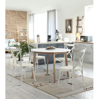 Pack 4 sillas polipropileno BONNIE