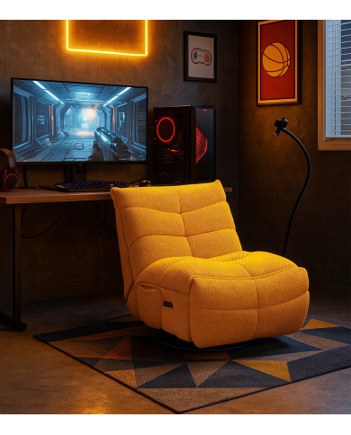 Sillón gaming Dami – Relax eléctrico y brazo móvil para gamers