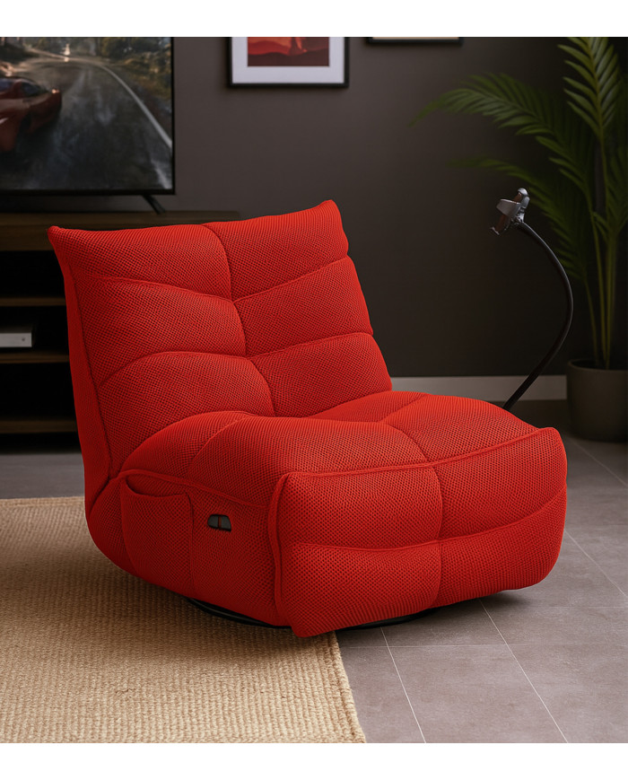 Sillón gaming Dami – Relax eléctrico y brazo móvil para gamers