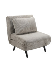 Sofá cama Triana – Sillón plegable clic clac con cojín lumbar