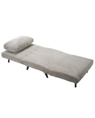 Sofá cama Triana – Sillón plegable clic clac con cojín lumbar