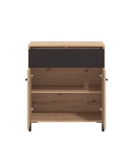 Aparador Avion – Mueble moderno con acabado roble y efecto alistonado Aparador Avion – Mueble moderno con acabado roble y efecto alistonado