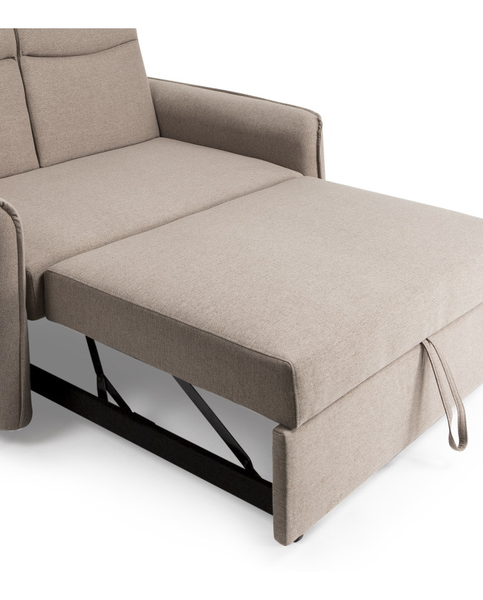 Sofá cama Ubud 2 plazas – Compacto con apertura tipo delfín