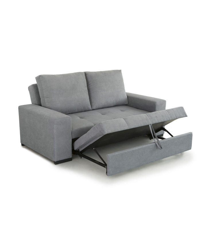 Sofá cama Sort – Diseño 3 en 1 con apertura frontal y chaise longue extensible