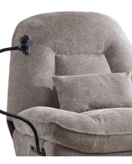 Sillón Ermi – Relax eléctrico con cargador para móvil Sillón Ermi – Relax eléctrico con cargador para móvil