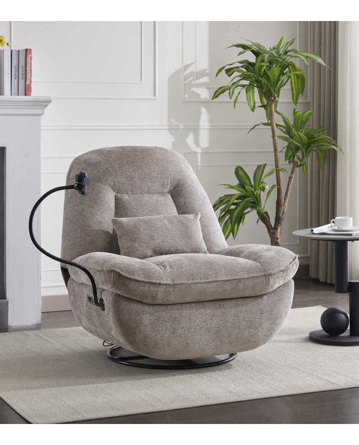 Sillón Ermi – Relax eléctrico con cargador para móvil Sillón Ermi – Relax eléctrico con cargador para móvil