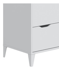 Cómoda Noive 3 cajones – Compacta con patas altas y guías metálicas