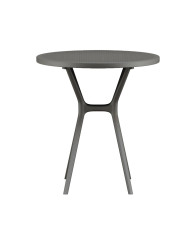 Mesa auxiliar Gaia – Redonda y ligera para exterior o interior