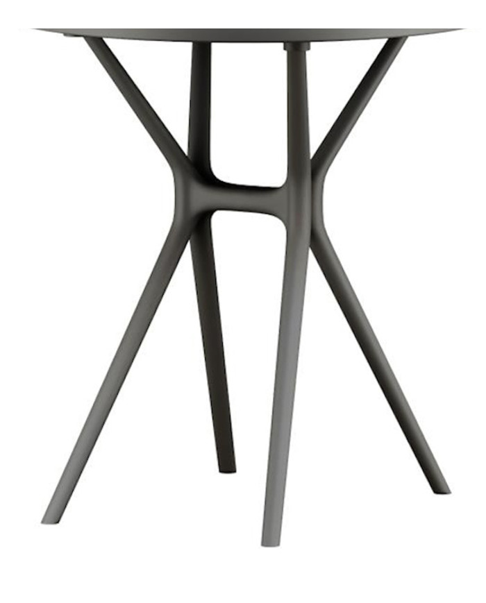 Mesa auxiliar Gaia – Redonda y ligera para exterior o interior