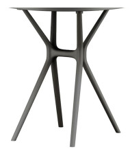 Mesa auxiliar Gaia – Redonda y ligera para exterior o interior