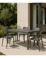 Silla Fiore – Ligera y resistente para uso exterior o interior