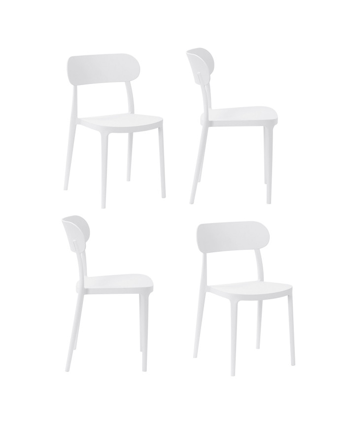 Silla Fiore – Ligera y resistente para uso exterior o interior