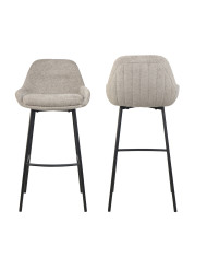 Taburetes Caspi – Diseño moderno y asiento acolchado