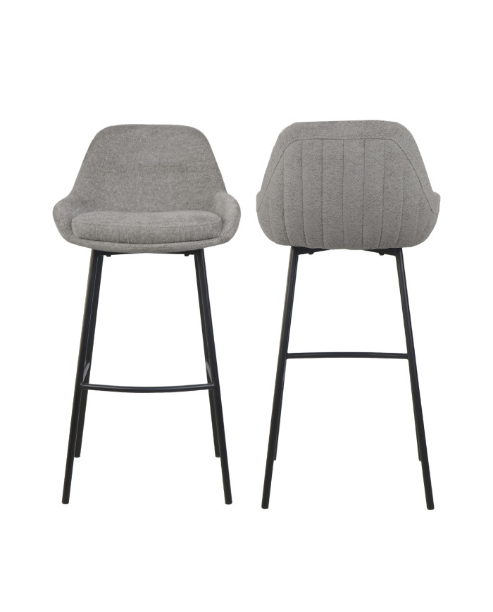 Taburetes Caspi – Diseño moderno y asiento acolchado