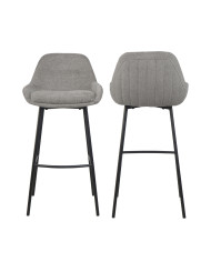 Taburetes Caspi – Diseño moderno y asiento acolchado