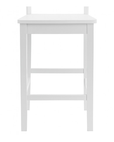 Taburete Tole – Taburete de madera lacada blanco para cocina o bar Taburete Tole – Taburete de madera lacada blanco para cocina o bar