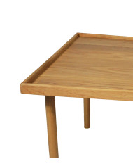 Mesa de centro Fresa madera maciza – Dos medidas disponibles
