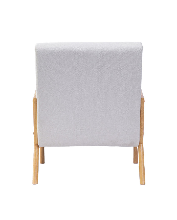 Butaca Nicole nórdica con cojín lumbar – Tapizado antimanchas