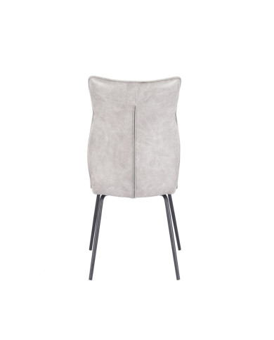 Silla Roma tapizada en tela y símil napa – Pack 2 unidades Silla Roma tapizada en tela y símil napa – Pack 2 unidades